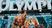 Bodybuilder Chris Bumstead saying goodbye after announcing his retirement after winning Olympia 2024