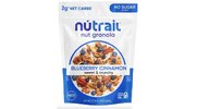 NuTrail No Sugar Added Keto Nut Granola Blueberry Cinnamon