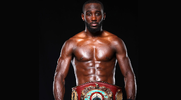 Terence Crawford wearing the championship belt